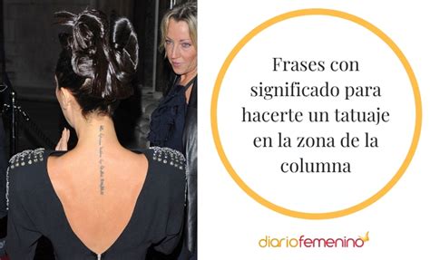 frases en la columna tatuajes|39 frases para tatuarse en la columna: presume de ...